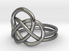 KNOT RING 3d printed 