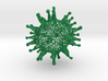 Corona Virus desktop sculpture 3d printed 