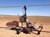 Mad Max gyrocopter 1/64 scale (28mm) 3d printed 