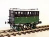 L&BR 2nd class carriage 1837 G1 3d printed 