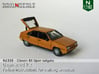 Citroën BX with open tailgate (N 1:160) 3d printed 