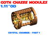 GCM111-CC-02-1 - Crystal Chamber Part1 - Shell 3d printed 