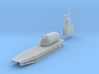 USS Tunny AGSS/LPSS-282, 1/350 scale 3d printed 