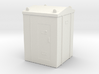 Railway Relay Cabinet 1/87 3d printed 