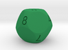 D10 4-fold Sphere Dice 3d printed 