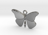 Single Butterfly Pendant (smaller) 3d printed 