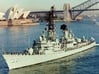 Nameplate HMAS Perth 3d printed Perth (modified Charles F. Adams) class destroyer HMAS Perth.