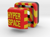 Full Color Hyperspace Button 3d printed 