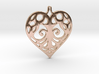 Heart Pendant Tiffanys Enchant Style 3d printed 