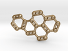 Benzo[a]pyrene Molecule Necklace Keychain 3d printed 