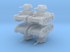 m15 42 Tank (4 pieces) 1/160 3d printed 