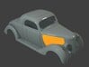 1936 Ford Coupe Hood Sides (Mulltipe Scales) 3d printed 