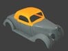 1935-36 Ford Coupe 3 Window Roof (Multiple Scales) 3d printed 
