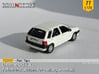 Fiat Tipo (TT 1:120) 3d printed 
