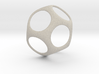 Modern Geometric Pendant 3d printed 