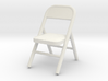 1:48 Metal Folding Chair 3d printed 