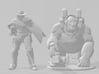 Overwatch Winston 1/60 miniature for games and rpg 3d printed 