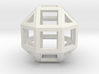 Rhombicuboctahedron 3d printed 