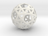 Snub dodecahedron 3d printed 