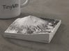 Mt. Bachelor in Winter, Oregon, USA, 1:50000 3d printed 