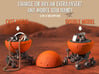MARS Ring Box Geek Engagement Proposal 3d printed Insert Ring Holder and Rover Stand sold separately.
