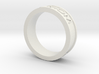 Basic Ring Size 8 ASU MOM 3d printed 