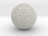 Striped Sphere 3d printed 