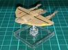 Cardassian Brinok Class 1/10000 Attack Wing 3d printed Smooth Fine Detail Plastic. Older, less detailed and slightly larger version.
