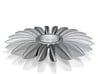 Calatrava Jewellery forms 138 80mm dia pendant 3d printed 