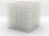 10 cm cube 3d printed 