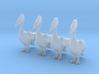 HO Scale Pelicans 3d printed This is a render not a picture