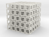 Cube Network Small 3d printed 