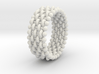 woven ring 3 3d printed 