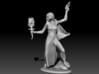 Basic Wizard Miniature 3d printed Model Detail Render
