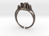 Stone Circle Ring 3d printed 