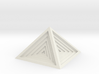Pyramid 3d printed 