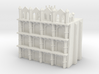 Gothic Residential Block 3d printed 