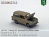 Trabant 601 Universal mit offener Haube (N 1:160) 3d printed 