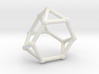 Truncated tetrahedron 3d printed 