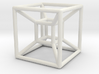 Hyper Cube 4D 3d printed 