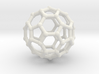 Truncated icosahedron 3d printed 
