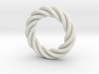 Artistic Ring Twisted 01 3d printed 