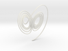Lorenz Attractor Large 3d printed 