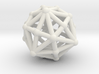 Dysdiakisdodecahedron 3d printed 