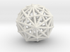 Dysdiakistriacontahedron 3d printed 