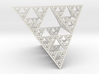 Sierpinski tetrahedron level 5 3d printed 