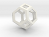 Truncated octahedron 3d printed 