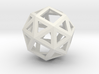 Snub cube 3d printed 