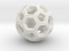 Soccer Ball  with American Football Inside #2 3d printed 
