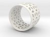 geometric ring 4 3d printed 